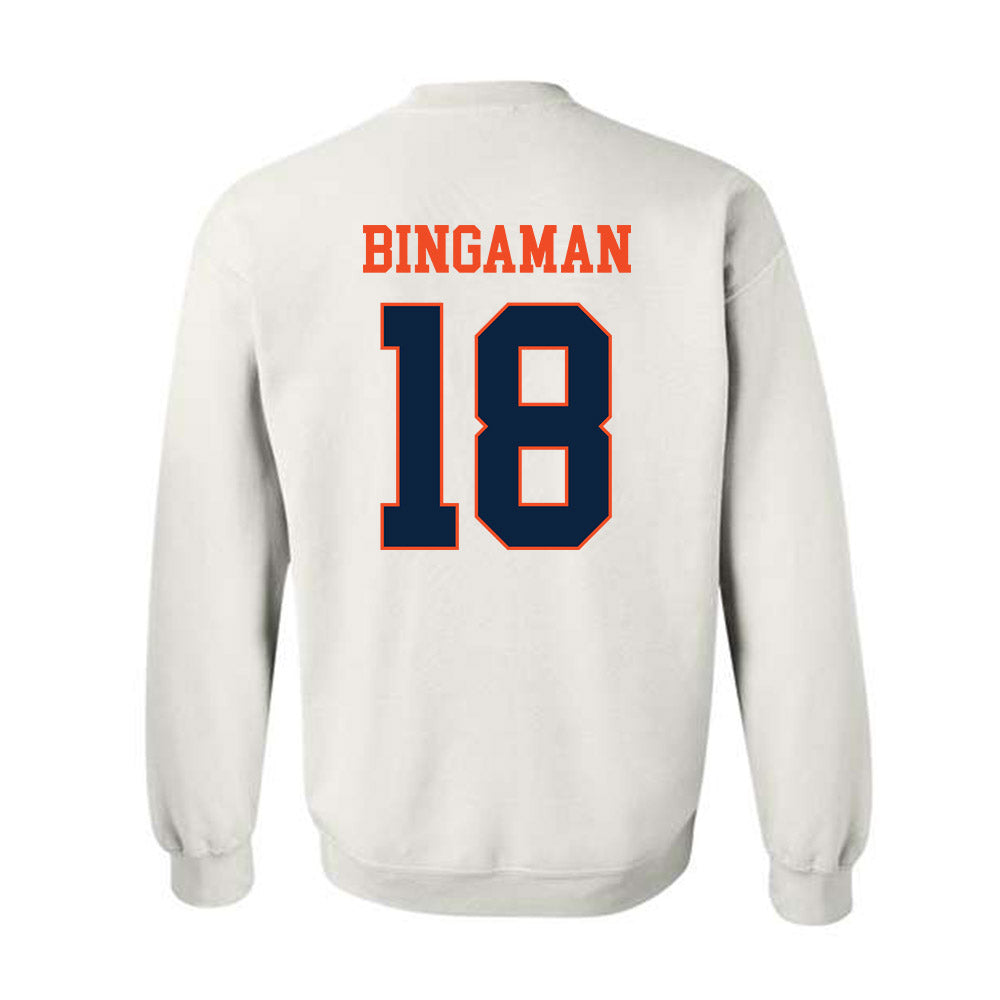 Auburn - NCAA Baseball : Ethin Bingaman - Generic Shersey Crewneck Sweatshirt-1