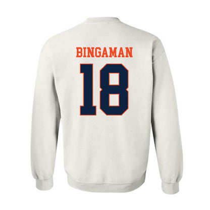 Auburn - NCAA Baseball : Ethin Bingaman - Generic Shersey Crewneck Sweatshirt-1