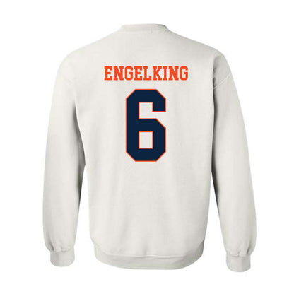 Auburn - NCAA Women's Soccer : Holly Engelking - Generic Shersey Crewneck Sweatshirt-1