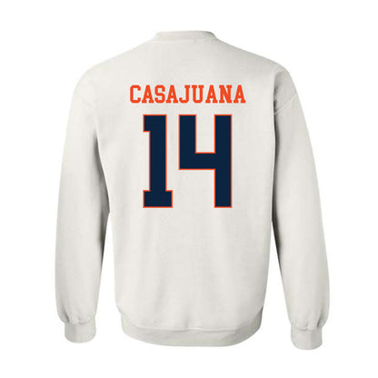 Auburn - NCAA Women's Soccer : Clara Casajuana - Generic Shersey Crewneck Sweatshirt-1