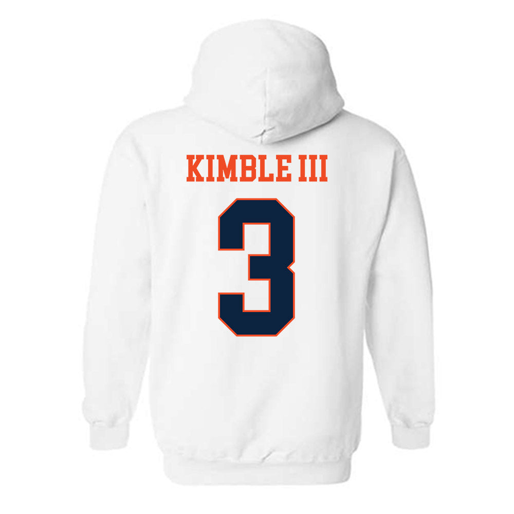 Auburn - NCAA Men's Basketball : George Kimble III - Generic Shersey Hooded Sweatshirt-1
