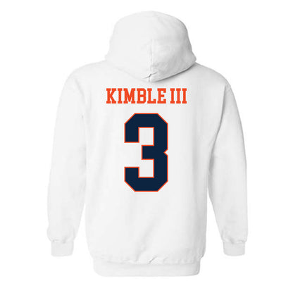 Auburn - NCAA Men's Basketball : George Kimble III - Generic Shersey Hooded Sweatshirt-1