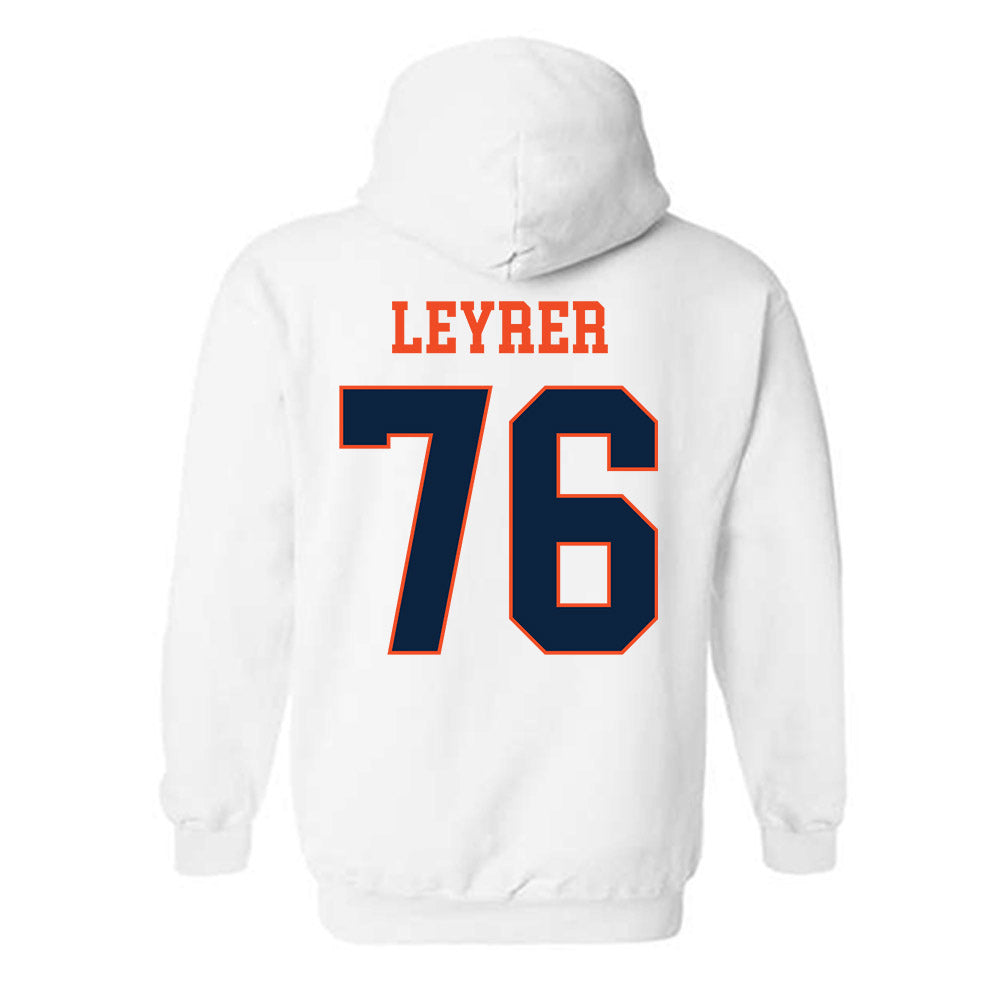 Auburn - NCAA Football : Jack Leyrer - Generic Shersey Hooded Sweatshirt-1