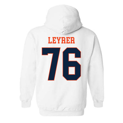 Auburn - NCAA Football : Jack Leyrer - Generic Shersey Hooded Sweatshirt-1