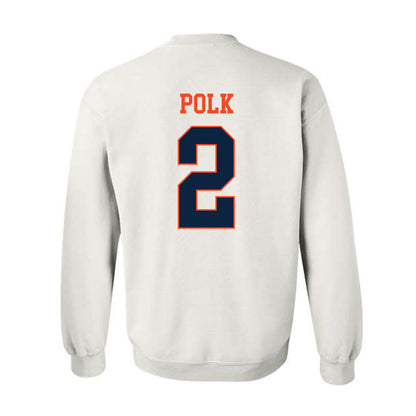 Auburn - NCAA Women's Soccer : Torrey Polk - Generic Shersey Crewneck Sweatshirt-1