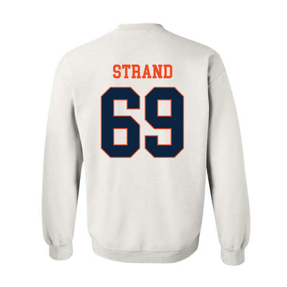 Auburn - NCAA Football : Jacob Strand - Generic Shersey Crewneck Sweatshirt-1