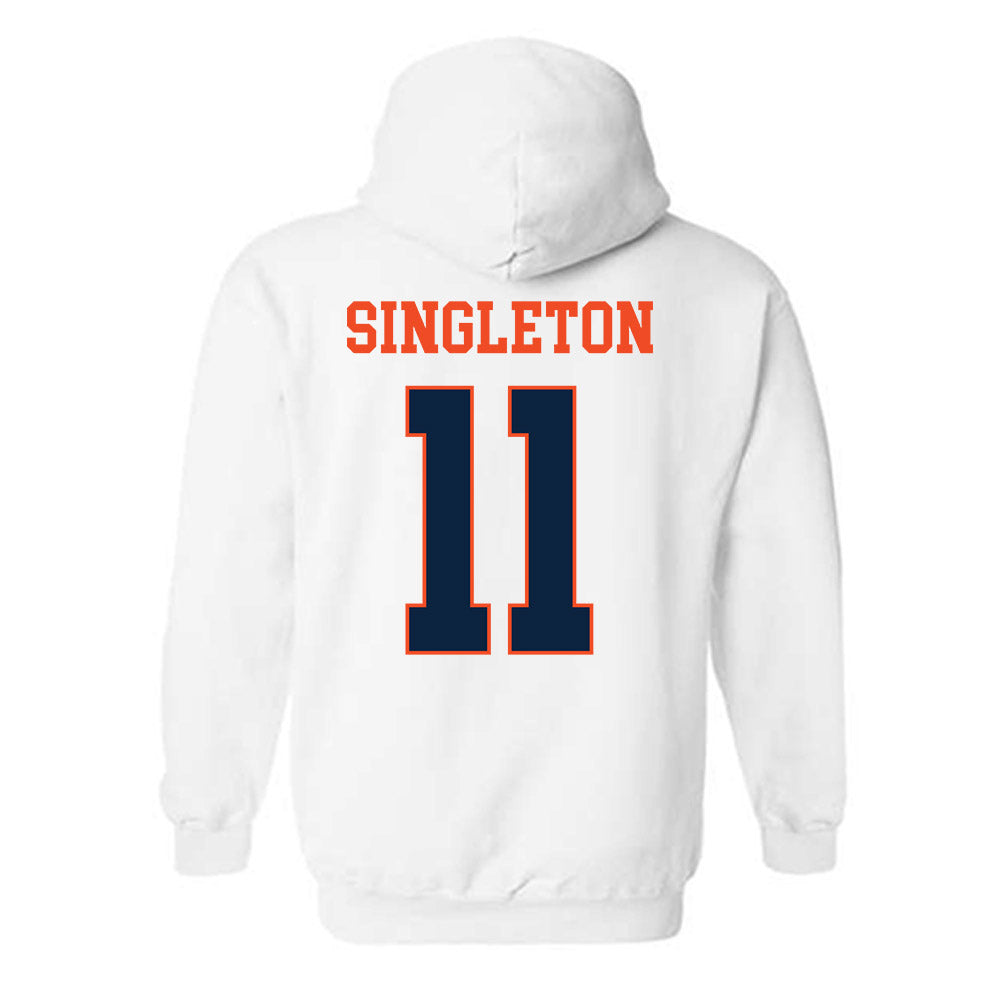 Auburn - NCAA Football : Keshaun Singleton - Generic Shersey Hooded Sweatshirt-1