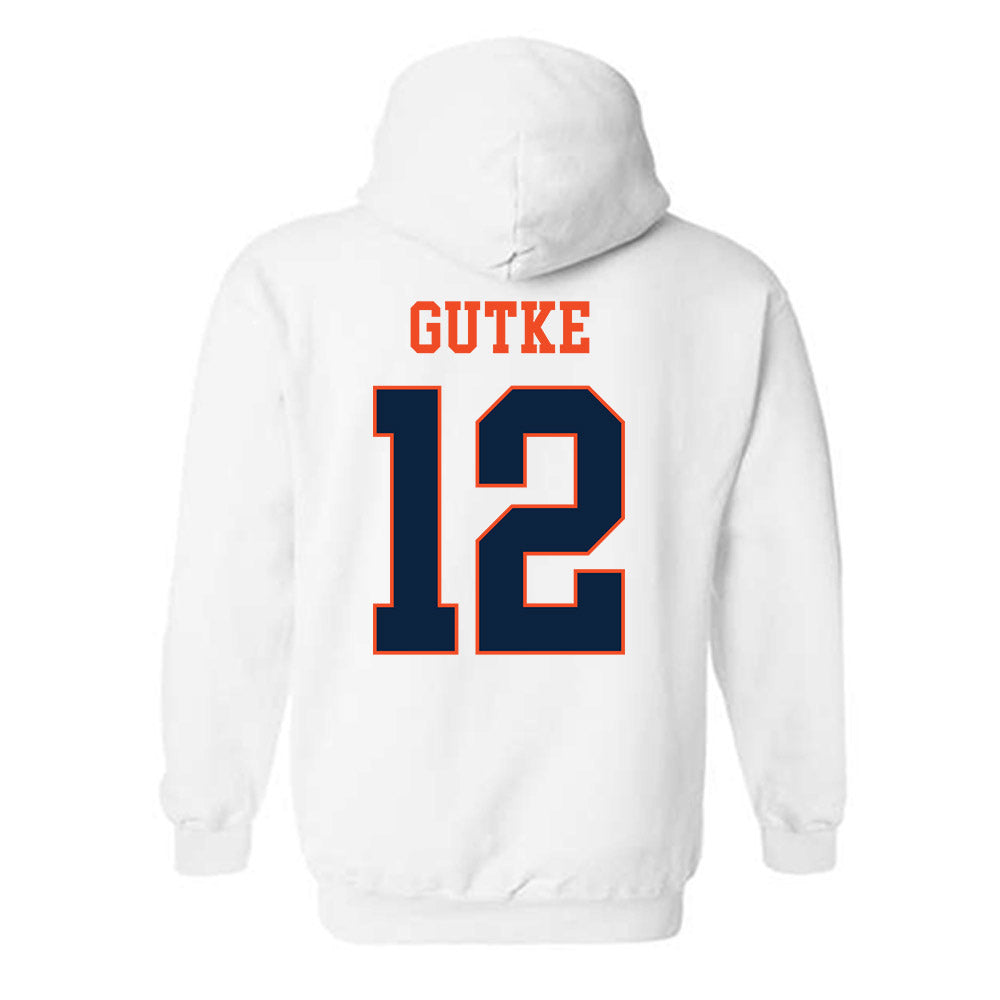 Auburn - NCAA Women's Volleyball : Emma Gutke - Generic Shersey Hooded Sweatshirt-1
