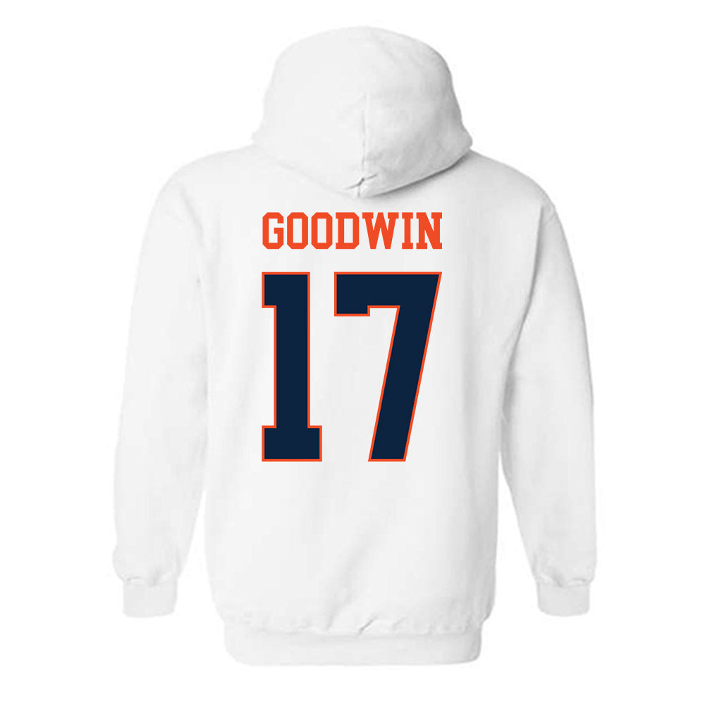 Auburn - NCAA Women's Soccer : Allison Goodwin - Generic Shersey Hooded Sweatshirt-1