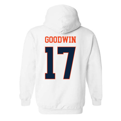 Auburn - NCAA Women's Soccer : Allison Goodwin - Generic Shersey Hooded Sweatshirt-1