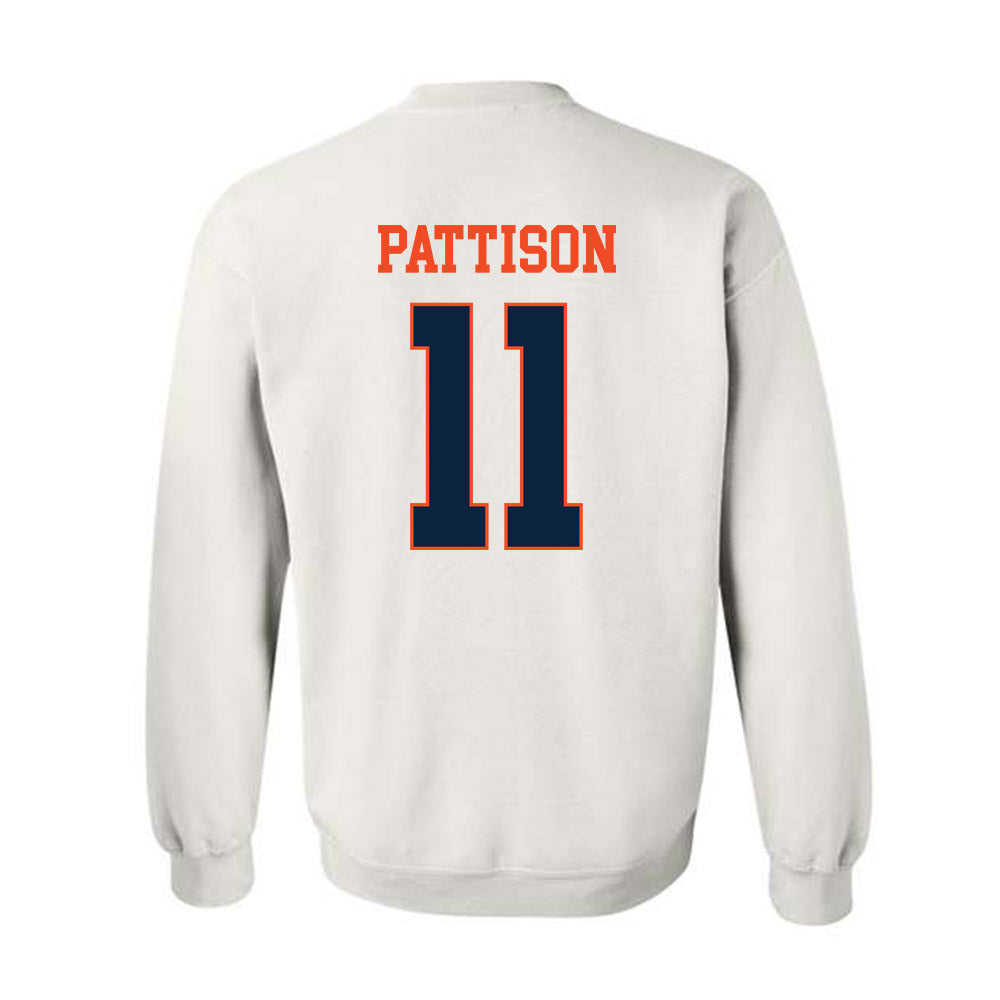 Auburn - NCAA Women's Soccer : Eva Pattison - Generic Shersey Crewneck Sweatshirt-1