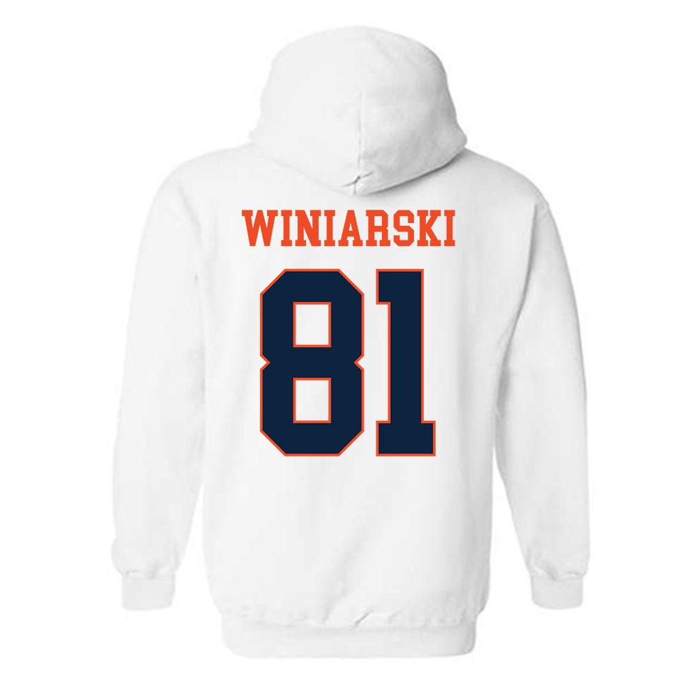 Auburn - NCAA Softball : Camryn Winiarski - Generic Shersey Hooded Sweatshirt-1