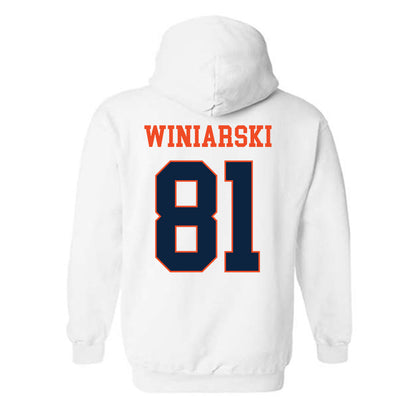 Auburn - NCAA Softball : Camryn Winiarski - Generic Shersey Hooded Sweatshirt-1