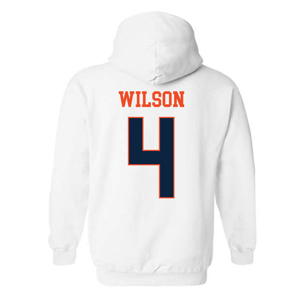 Auburn - NCAA Softball : Daigle Wilson - Generic Shersey Hooded Sweatshirt-1