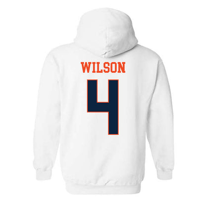 Auburn - NCAA Softball : Daigle Wilson - Generic Shersey Hooded Sweatshirt-1