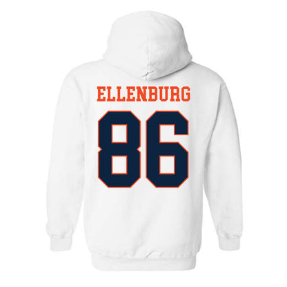 Auburn - NCAA Football : Jack Ellenburg - Generic Shersey Hooded Sweatshirt-1