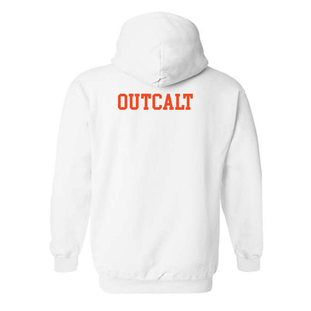 Auburn - NCAA Women's Tennis : Natalie Outcalt - Generic Shersey Hooded Sweatshirt-1