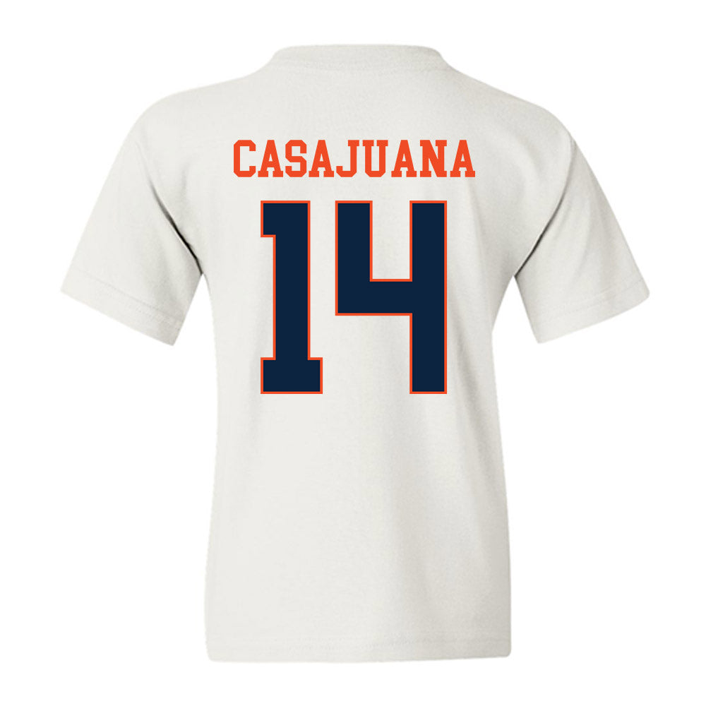 Auburn - NCAA Women's Soccer : Clara Casajuana - Generic Shersey Youth T-Shirt-1