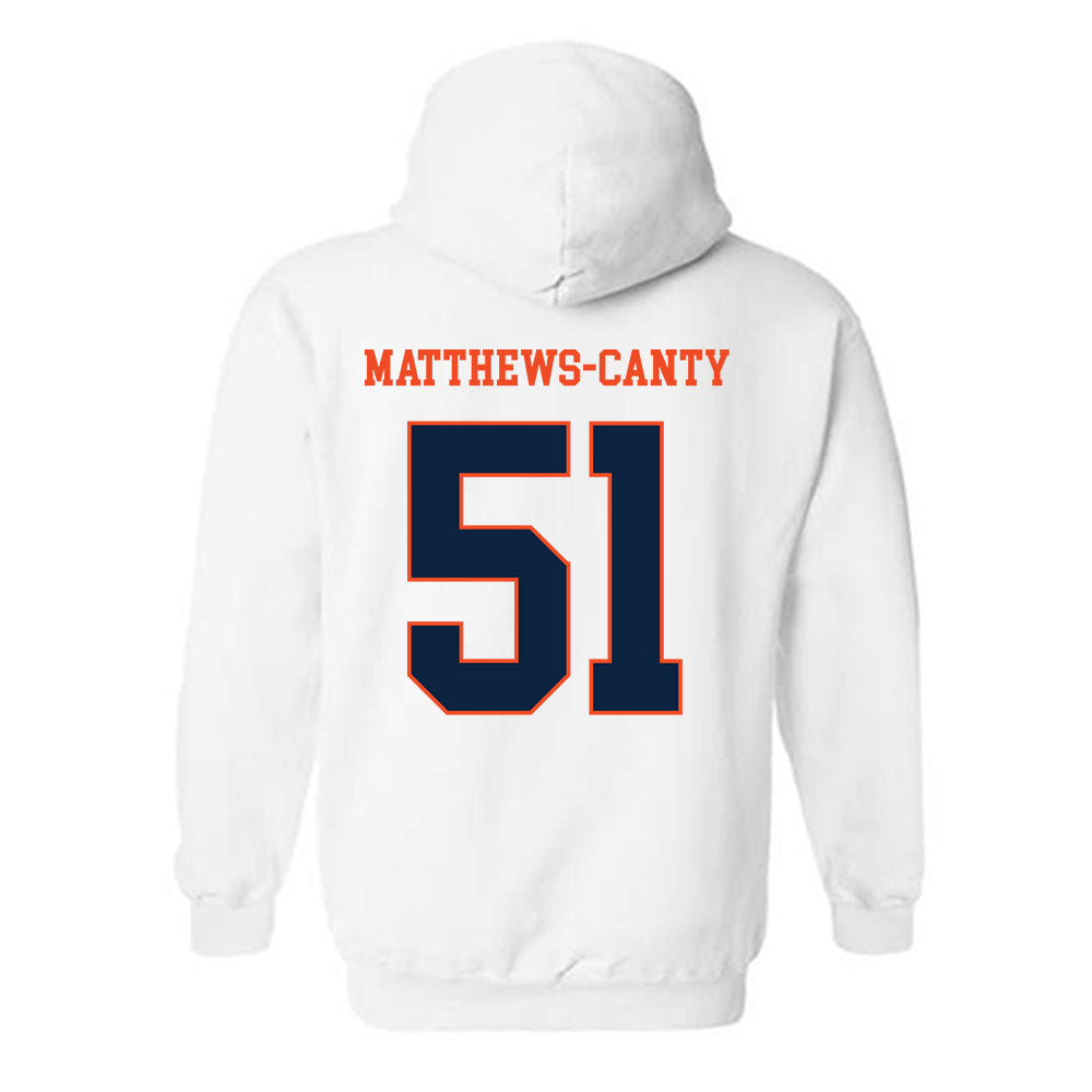 Auburn - NCAA Football : Michael Matthews-Canty - Generic Shersey Hooded Sweatshirt-1