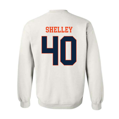 Auburn - NCAA Baseball : Wade Shelley - Generic Shersey Crewneck Sweatshirt-1