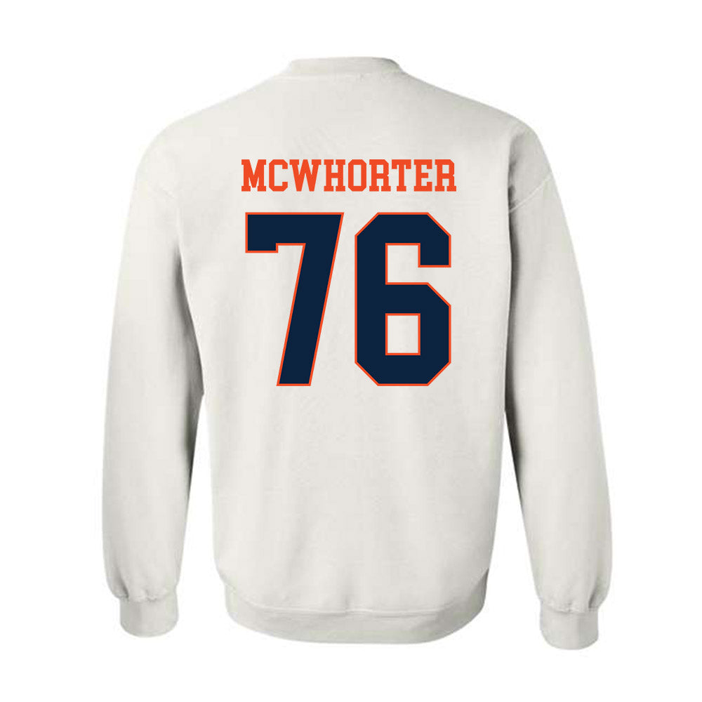 Auburn - NCAA Football : Bear McWhorter - Generic Shersey Crewneck Sweatshirt-1