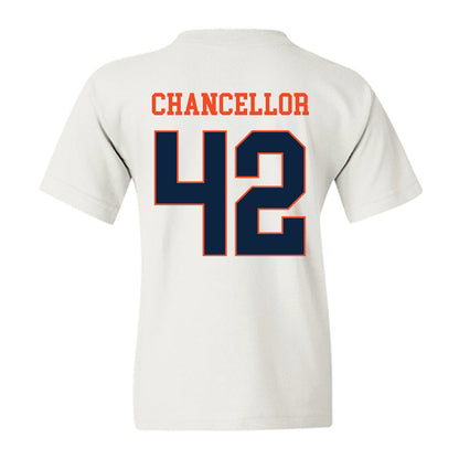 Auburn - NCAA Baseball : Abe Chancellor - Generic Shersey Youth T-Shirt-1