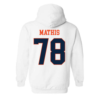 Auburn - NCAA Football : Mason Mathis - Generic Shersey Hooded Sweatshirt-1