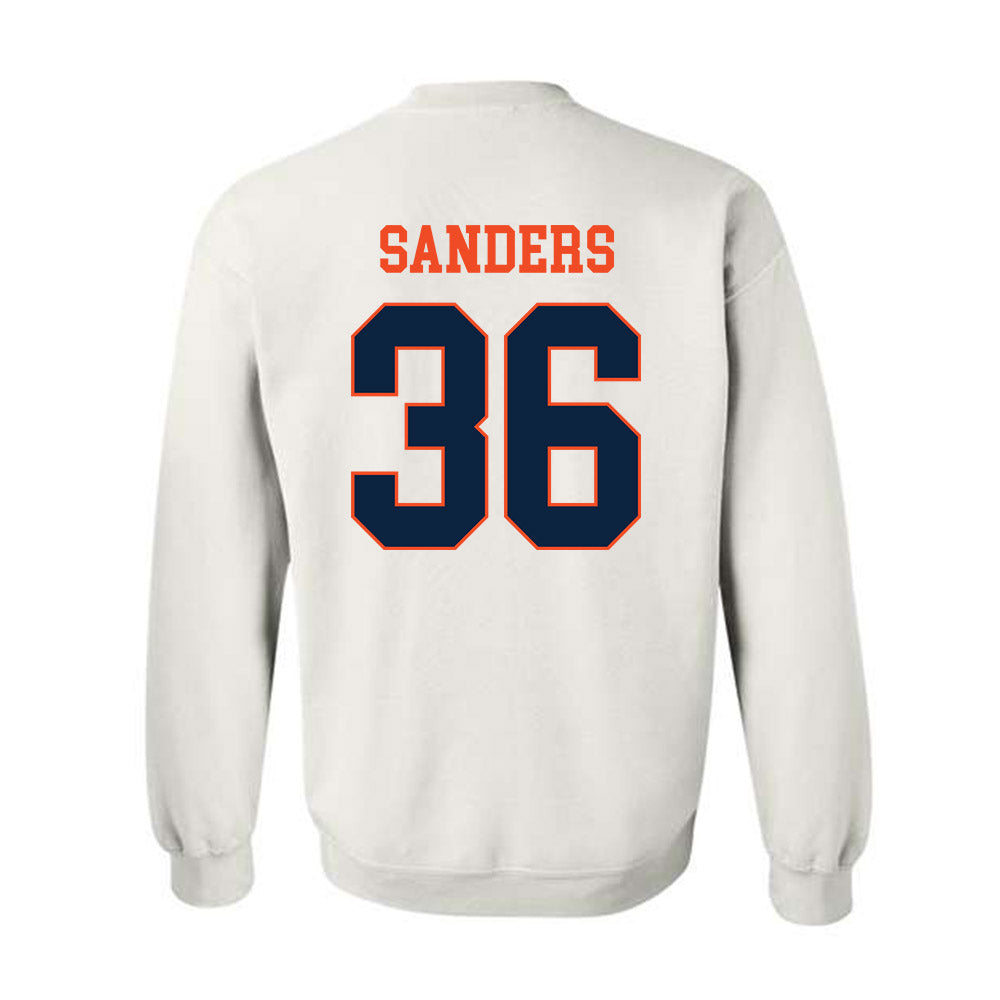 Auburn - NCAA Baseball : Jackson Sanders - Generic Shersey Crewneck Sweatshirt-1
