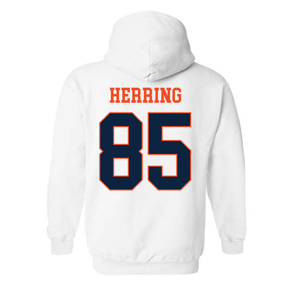 Auburn - NCAA Football : Hunter Herring - Generic Shersey Hooded Sweatshirt-1