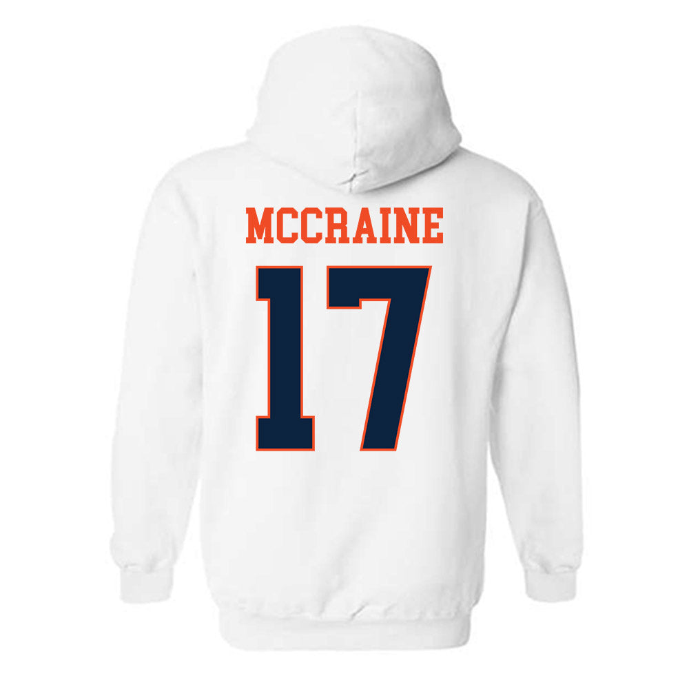 Auburn - NCAA Baseball : Mason McCraine - Generic Shersey Hooded Sweatshirt-1