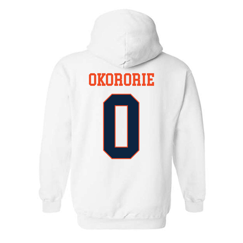 Auburn - NCAA Women's Volleyball : Chierika Okororie - Generic Shersey Hooded Sweatshirt-1