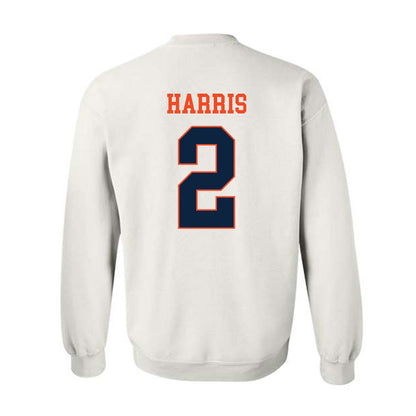Auburn - NCAA Women's Basketball : Jamia Harris - Generic Shersey Crewneck Sweatshirt-1