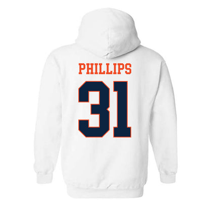 Auburn - NCAA Football : Joseph Phillips - Generic Shersey Hooded Sweatshirt-1