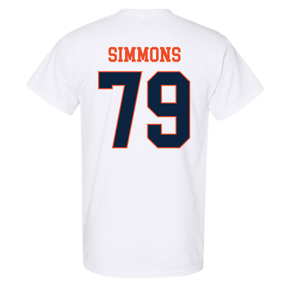 Auburn - NCAA Football : Jo Simmons - Generic Shersey T-Shirt-1