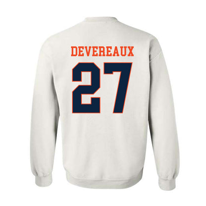 Auburn - NCAA Women's Soccer : Lileah Devereaux - Generic Shersey Crewneck Sweatshirt-1