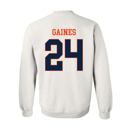 Auburn - NCAA Women's Soccer : Aurora Gaines - Generic Shersey Crewneck Sweatshirt-1