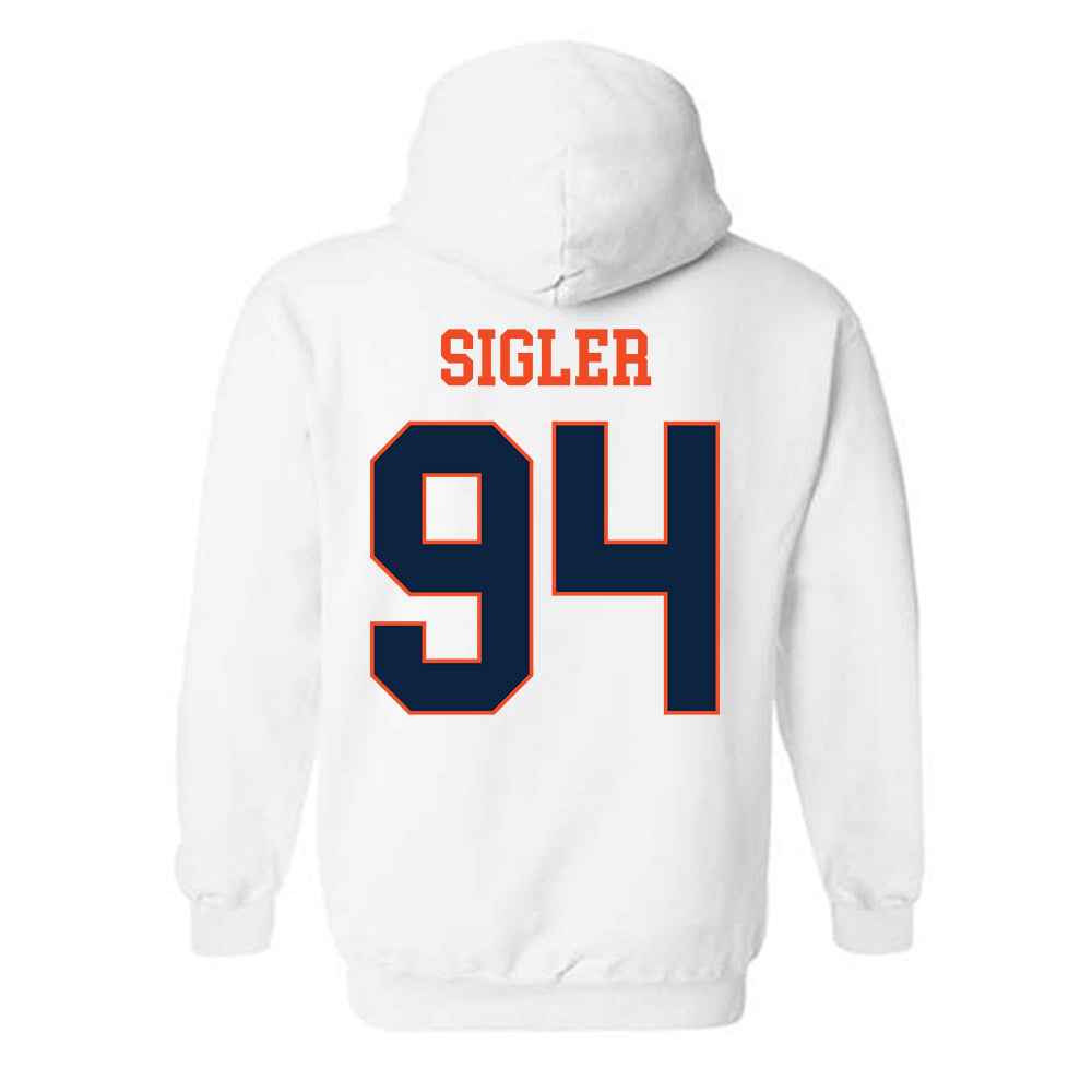 Auburn - NCAA Football : Cody Sigler - Generic Shersey Hooded Sweatshirt-1