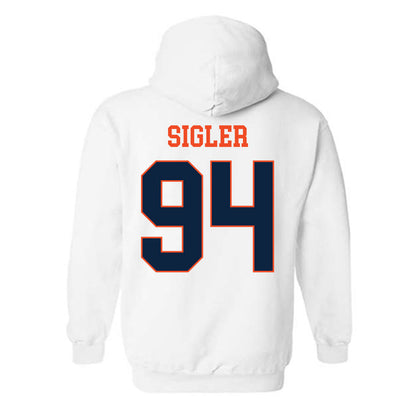 Auburn - NCAA Football : Cody Sigler - Generic Shersey Hooded Sweatshirt-1