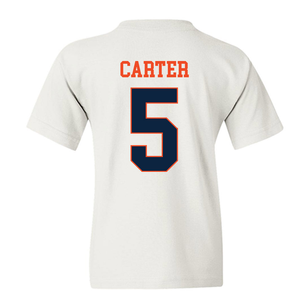 Auburn - NCAA Baseball : Bristol Carter - Generic Shersey Youth T-Shirt-1