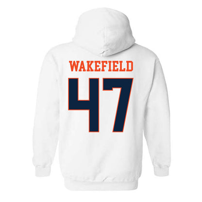 Auburn - NCAA Football : Travis Wakefield - Generic Shersey Hooded Sweatshirt-1