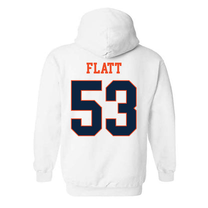 Auburn - NCAA Football : John Henry Flatt - Generic Shersey Hooded Sweatshirt-1