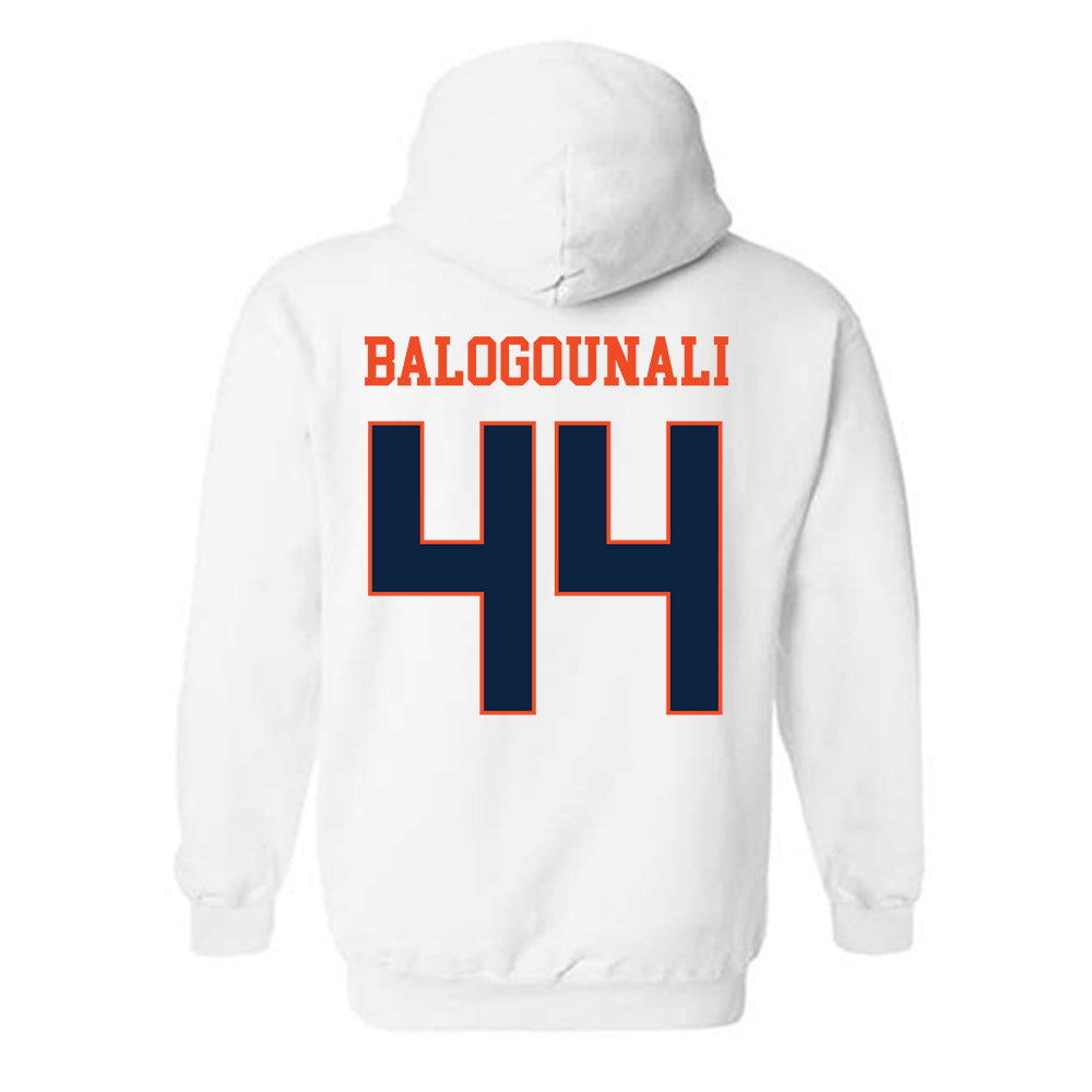 Auburn - NCAA Football : Adam Balogounali - Generic Shersey Hooded Sweatshirt-1
