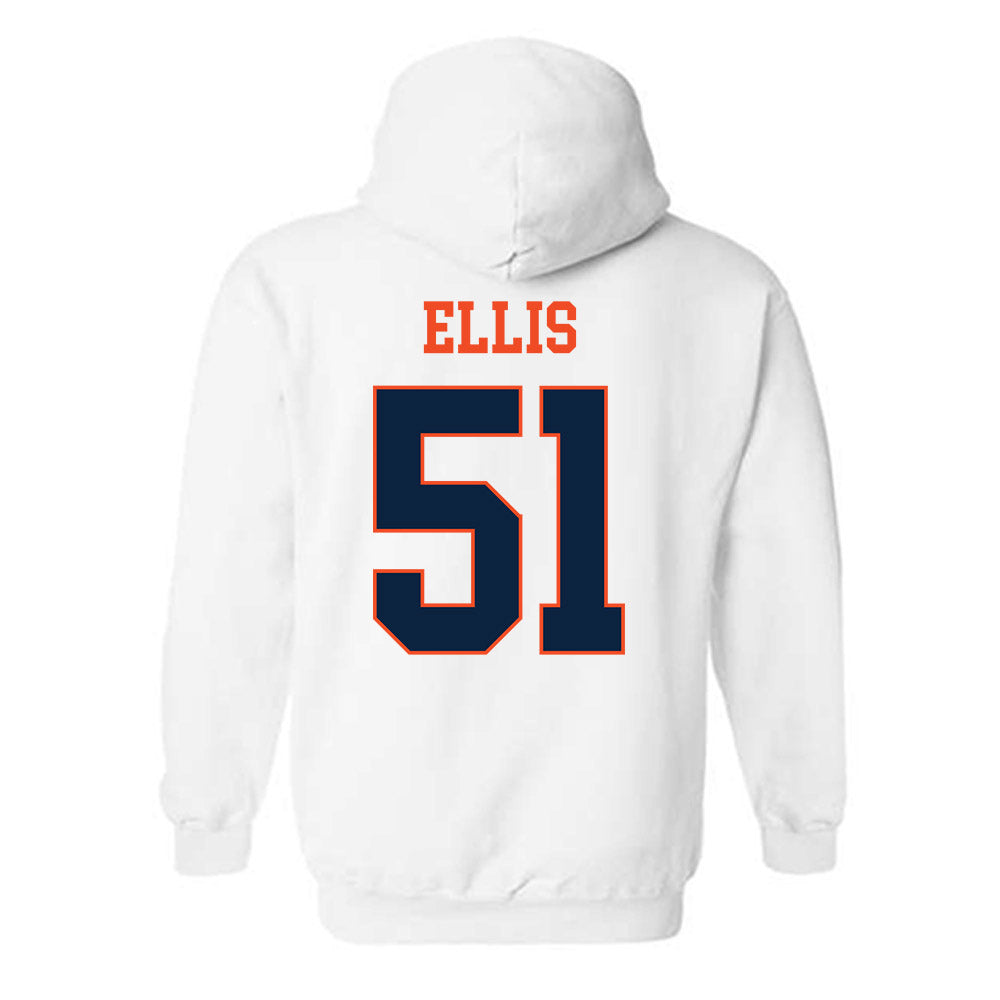 Auburn - NCAA Football : Kail Ellis - Generic Shersey Hooded Sweatshirt-1