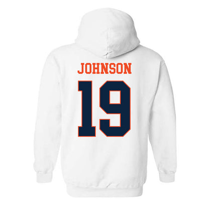 Auburn - NCAA Football : Jake Johnson - Generic Shersey Hooded Sweatshirt-1