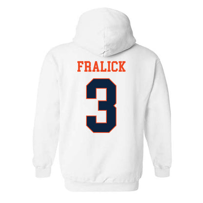 Auburn - NCAA Baseball : Chase Fralick - Generic Shersey Hooded Sweatshirt-1