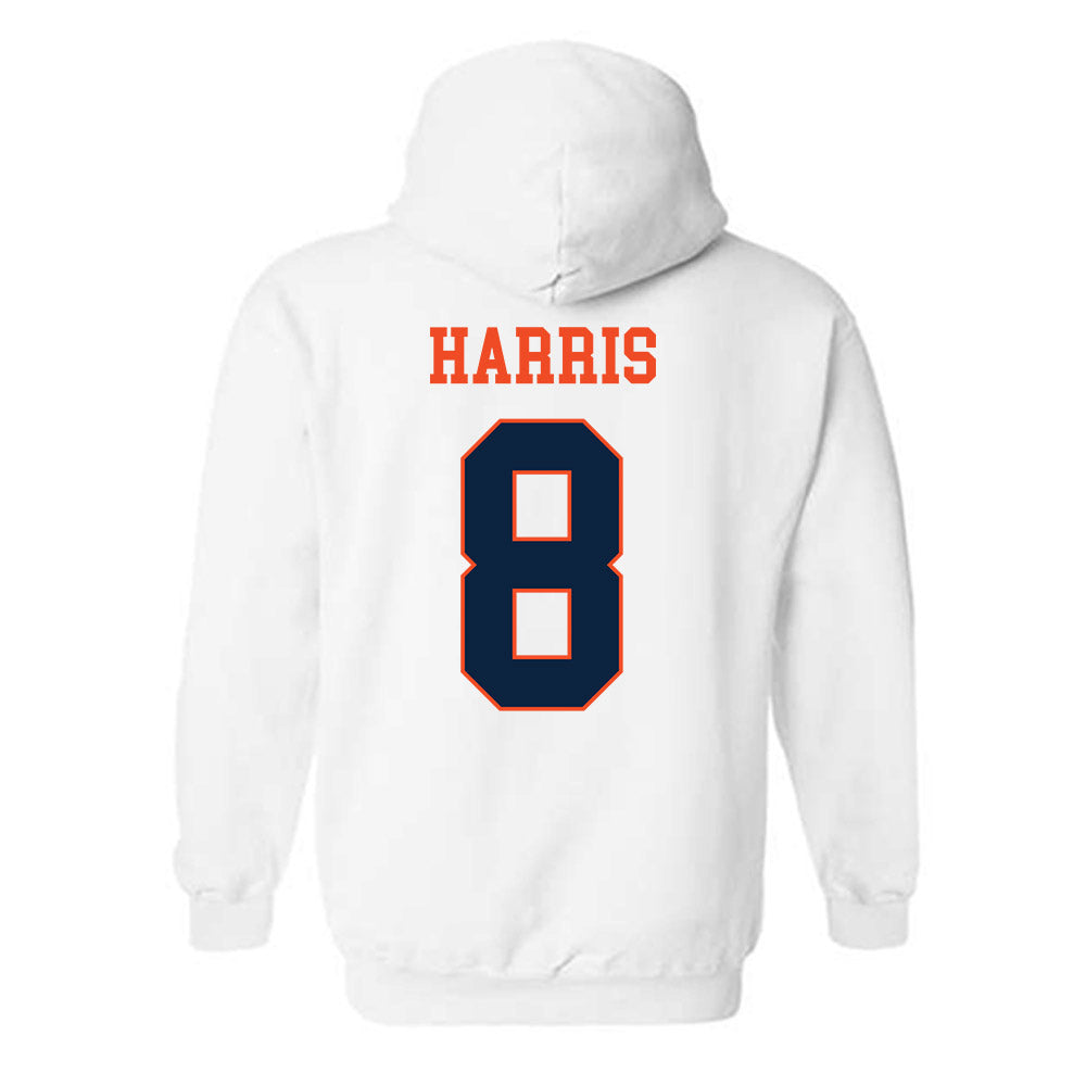 Auburn - NCAA Football : Kaleb Harris - Generic Shersey Hooded Sweatshirt-1