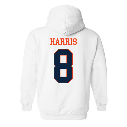 Auburn - NCAA Football : Kaleb Harris - Generic Shersey Hooded Sweatshirt-1