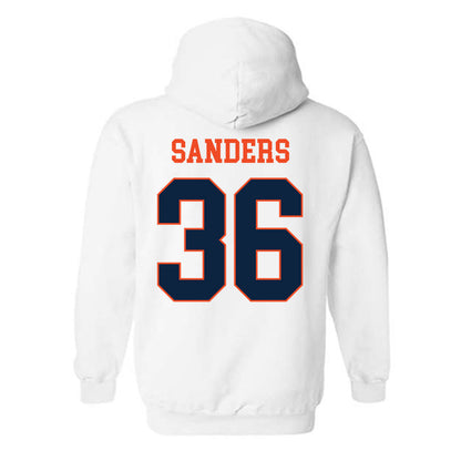 Auburn - NCAA Baseball : Jackson Sanders - Generic Shersey Hooded Sweatshirt-1