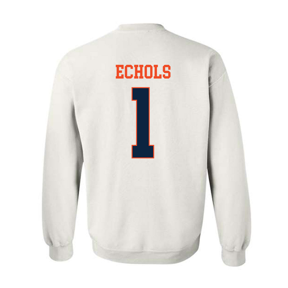 Auburn - NCAA Football : Jonathan Echols - Generic Shersey Crewneck Sweatshirt-1