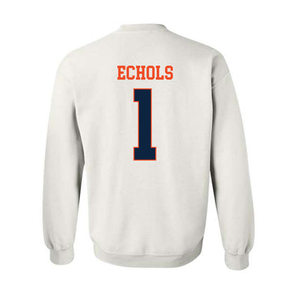 Auburn - NCAA Football : Jonathan Echols - Generic Shersey Crewneck Sweatshirt-1